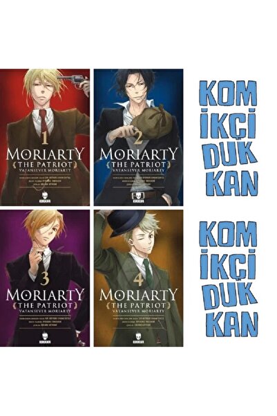 Kurukafa Yayınları Moriarty the Patriot - Vatansever Moriarty 1-2-3-4 manga s...