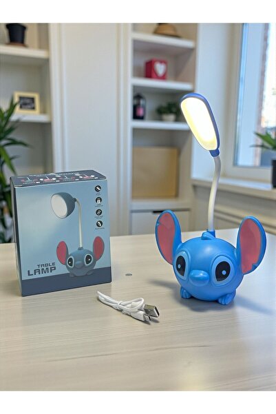 Led STİTCH KİTAP OKUMA & GECE LAMBASI (KALEMTRAŞLI)