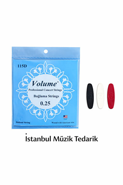 VOLUME 0.25 Divan Bağlama Teli (Tezene Hediyeli)