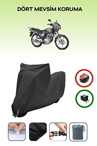 Breen غطاء دراجة نارية متوافق مع Black Lock متوافق مع Kanuni WindyS 150 LX مقاوم للماء