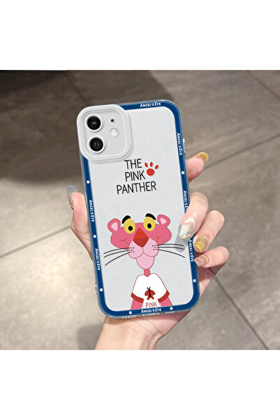 Hontinga غطاء هاتف شفاف متوافق مع آيفون 12 مع حماية للكاميرا ونمط لطيف ووسادة...