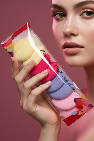 monangel Kadın 8`li Professionel Pudra Fondöten Bb Krem Uygulama Süngeri