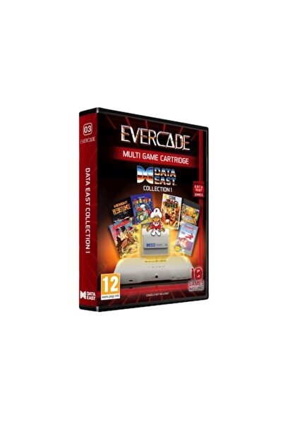 EVERCADE Многофункционална игрална касета, #03, Data East Collection, 10 в 1,...