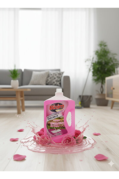 Can Bizim Yüzey Temizleyici 2,5 L (Gül Bahçesi Kokulu)