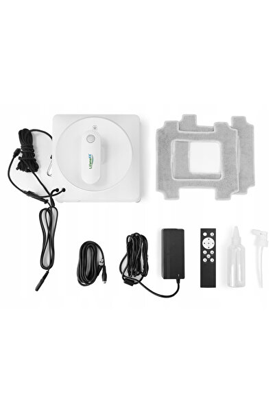 Lifenaxx Robot de spalat geamuri LX-047, 72 W, 4500 Pa, Rezervor de Apa 100 ml,