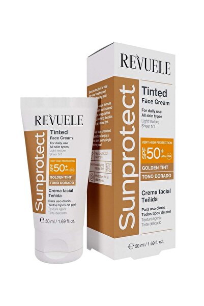 Revuele Sunprotect Tinted Face Cream Golden Tint SPF 50+