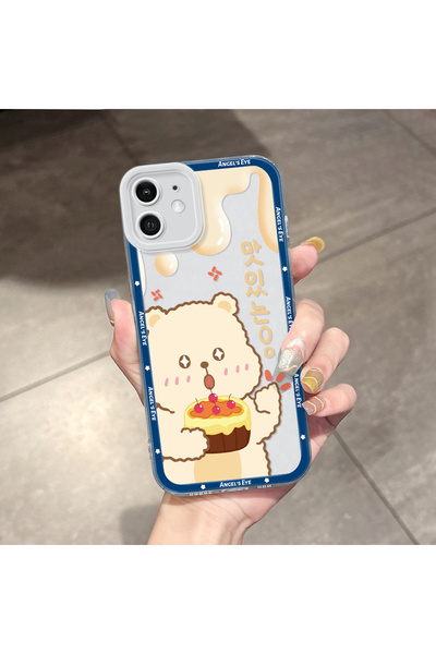 Hontinga جراب هاتف من السيليكون الناعم متوافق مع هاتف iPhone 12 مع حماية شفاف...