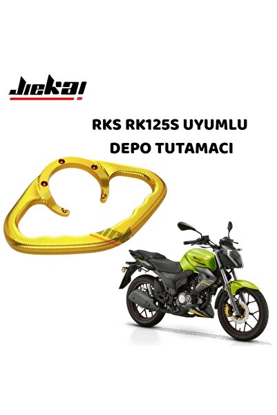 JİEKAİ RKS RK125S UYUMLU DEPO TUTAMACI (GOLD)