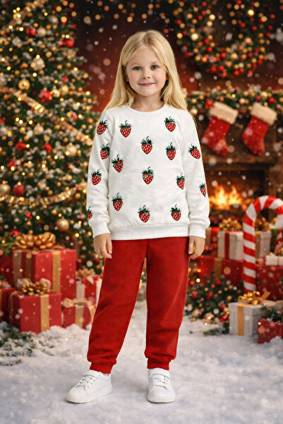 Cici kız Baby Junior Girl's Seasonal Top and Bottom Set with Frilly Sleeves