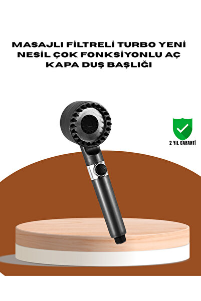 Genel Markalar Masaj Fonksiyonlu Filtreli Duş Başlığı Dayanıklı Yapı