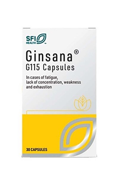 HEALTH HOUSE PHARMACY كبسولات جينسانا G115، 30 كبسولة