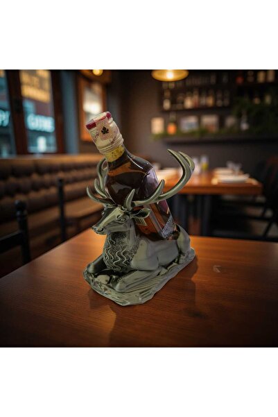BLACK3D GEYİK FİGÜRLÜ ŞİŞE TUTUCU