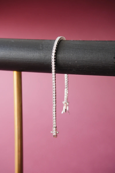 Asleyaccessories 3mm Döküm Su Yolu Bileklik