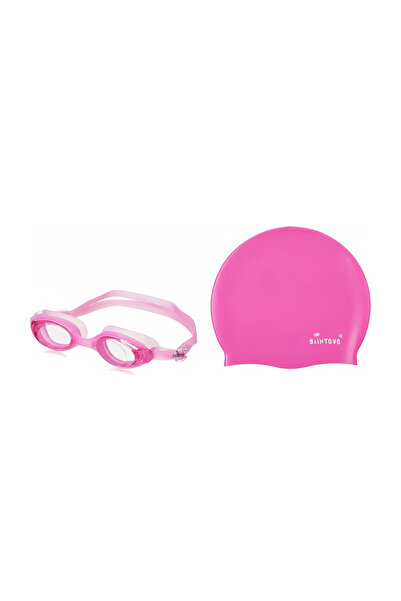 Other SAINTEVE Professional Swimming Set – Goggles + Silicone Cap