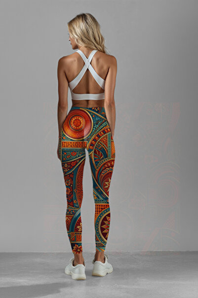 JOLT Women's Patterned Long Leggings Model No: 053