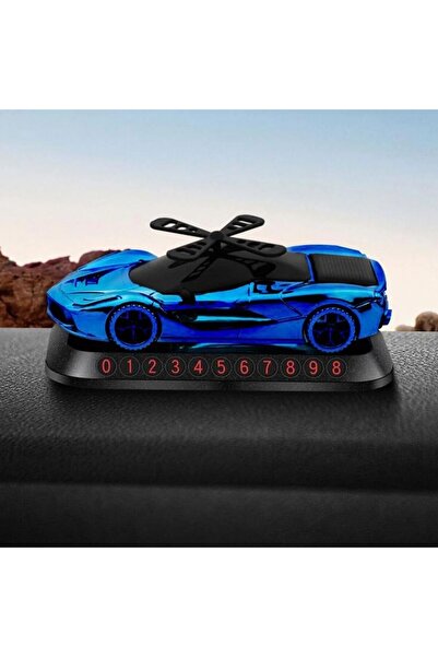 OEM Odorizant auto cu încărcare solară, cu ventilator, afișaj număr telefon ș...