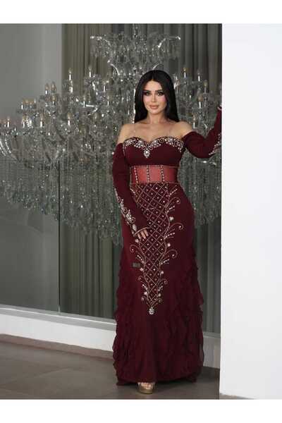 world accessories فستان سهرة طويل