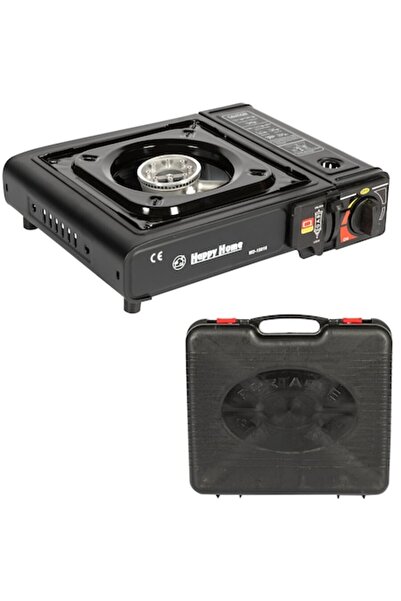 STOREONLINE Portable camping stove gas hob transport case included compact