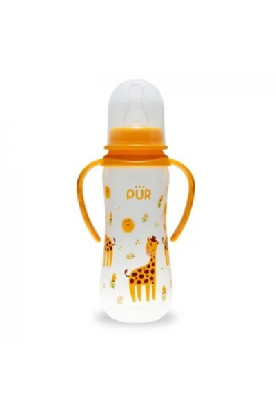 3M Pur biberon cu desen si manere +6 luni, 250ml (9014) Zephyr Labs
