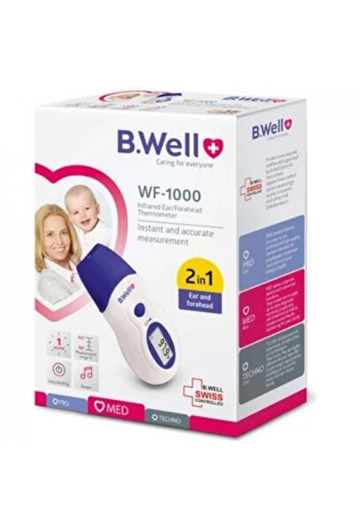 3M Termometru digital B.Well infrarosu, 2in1 WF-1000 Zephyr Labs