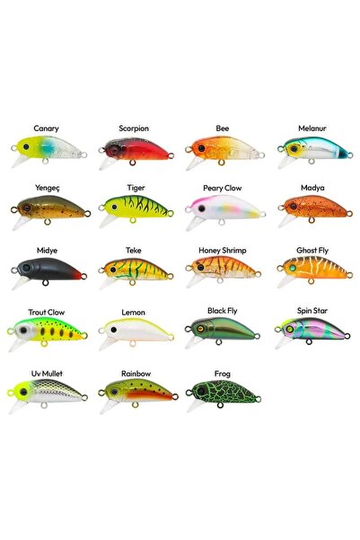 Hanfish Bıdık 3.5cm 3.1gr LRF Maket Yem