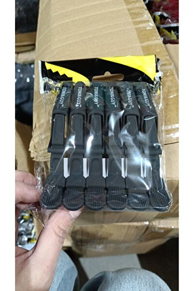 global fashion Set de 5 unități: Clame pentru păr, 6 bucăți, negre