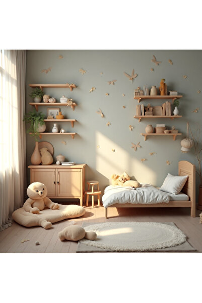 DOMEARC CONCEPT Ahşap tekli raf