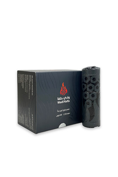 Alhadi For Oud And Saffaron فحم وادي حلفا دائري سريع الاشتعال بجودة عالية