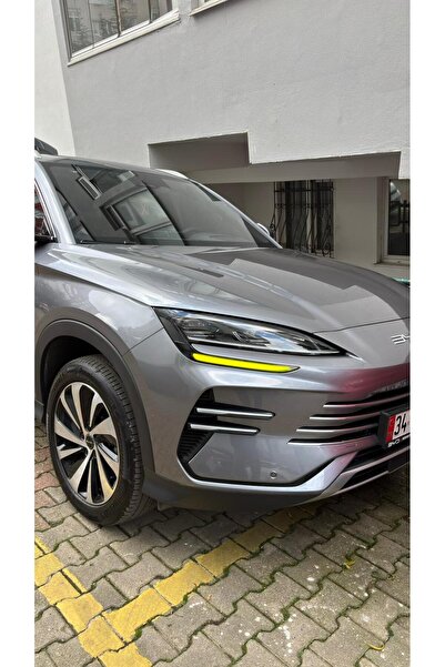 BYD Seal U Dm-İ Far Sticker Set Koyu Sarı