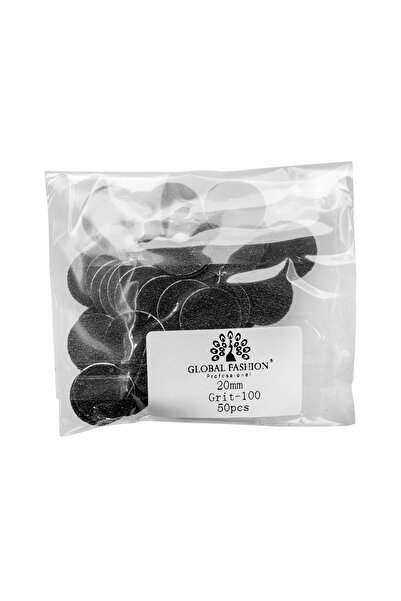 global fashion Adhesive replacement pads for pedicure discs, 20 mm. # 100, 50pcs