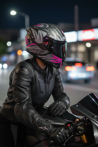 yyk GIVI 50.X SHARKBITE MAT Pembe / 1 Renkli 1 Şeffaf Vizörlü Motosiklet Kask