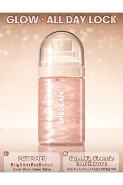 SHEGLAM Light Me Up Işıltılı Sabitleyici Sprey