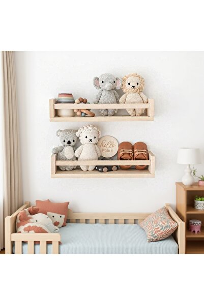 DOMEARC CONCEPT Ahşap ikili raf