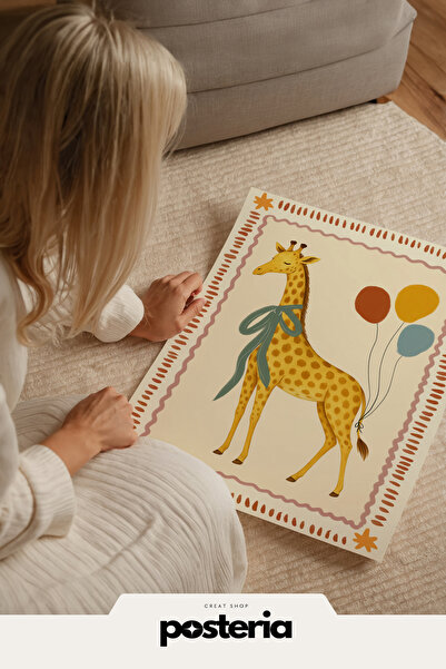 Posteria vintage 1960s, Bebek Ve Çocuk Odası, Bohem Çocuk Odası Dekoru, Çocuk...