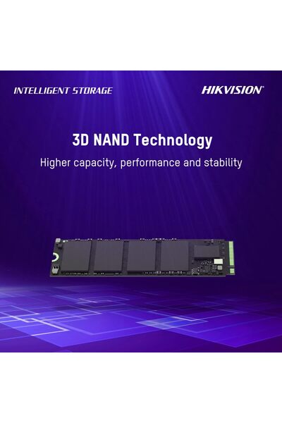 Hikvision محرك أقراص الحالة الصلبة الداخلي E3000 بسعة 512 جيجابايت بتقنية 3D NAND