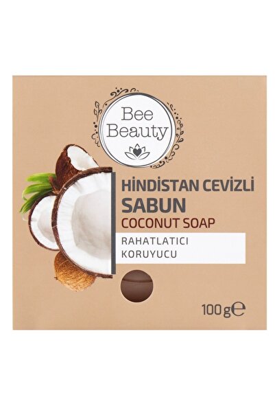 Bee Beauty Nourishing and soothing soap with coconut extract, 100 grams (original products)