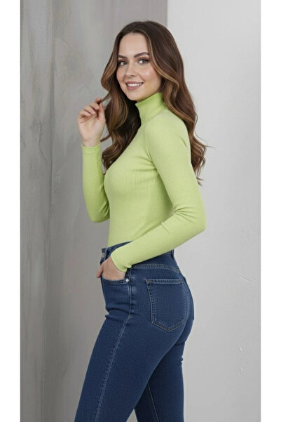 Alfanora سترة نسائية كاملة الطول قماش مجدّل ليكرا حياكة مضلعة بادي رفيعة بأكم...