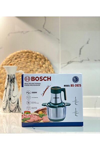 Bosch Çok Fonksiyonlu Mutfak Robotu - Çift Bıçak 5 lt