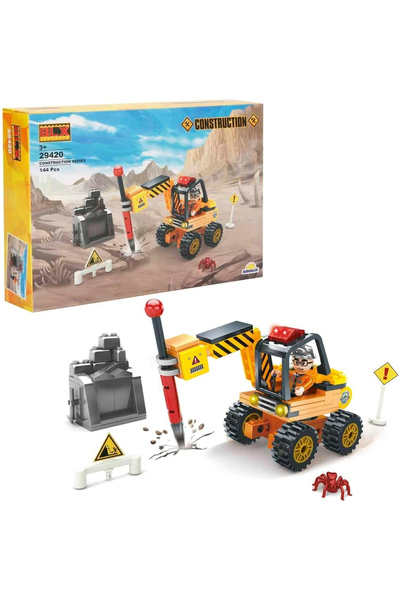 BLX It's Time to Be an Engineer with Construction 144 Piece Construction Set!
