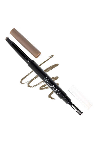 Palladio قلم تحديد الحواجب بلون بني فاتح