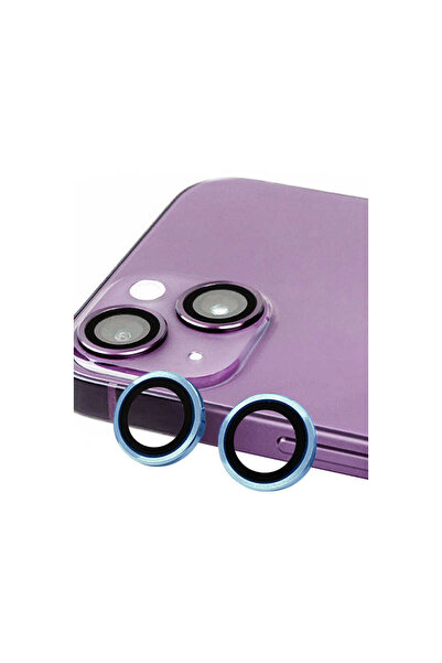 NewFace iPhone 14 Raze Metal Camera Lens - Blue