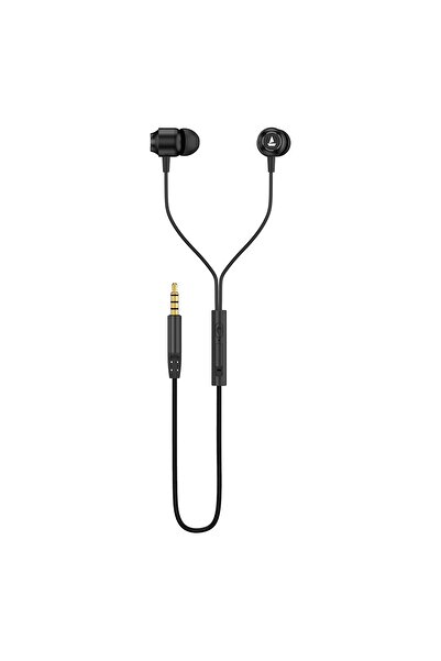 BOAT سماعات أذن سلكية Bassheads 162 V2، سماعات أذن معدنية، كابل مضفر ومقبس 3....