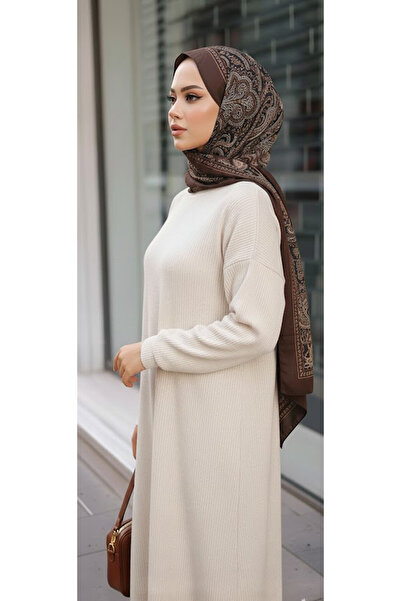 Püsküldükkan Etnik Desen Pamuk Soft Şal