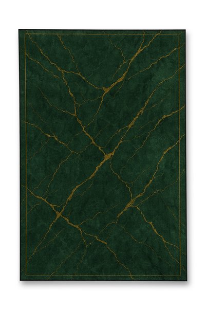 Rugs Modern Halı سجادة ديكور حديثة من MOSSO ذات نمط رخامي تجريدي بنمط أخضر وق...