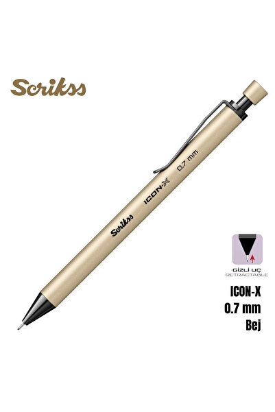 Scrikss Versatil Pen Icon-X 0.7mm Beige