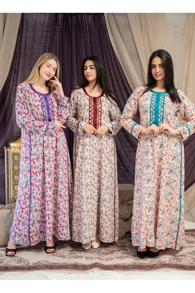 AFandina Luxurious and elegant jalabiya with delicate details SM-21