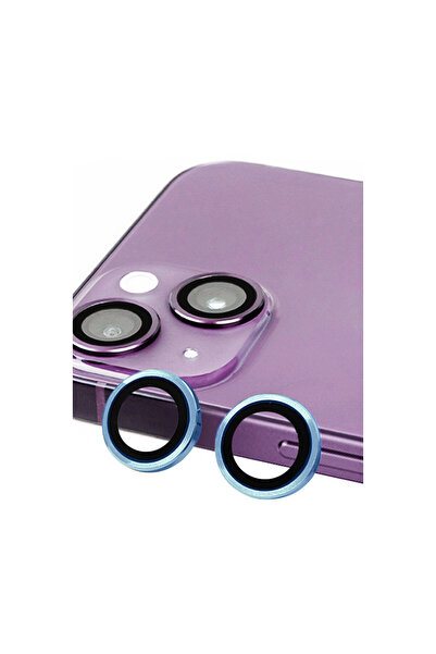 NewFace iPhone 13 Mini Raze Metal Camera Lens - Blue