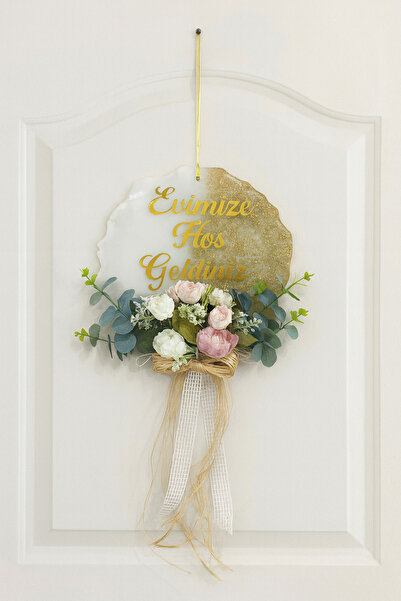 DECORA HOBİ Hoş Geldiniz Kapı Süsü | Kapı Duvar Süsü| Duvar Dekoru | El Yapım...