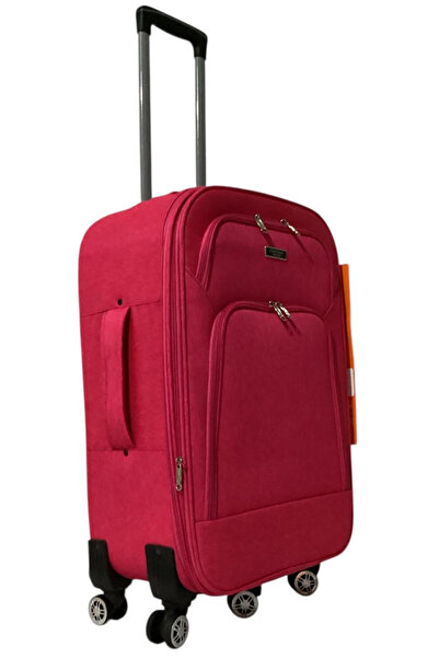 KARİZMA POLO 5 TEKERLİ-DİPLOMAT-ÇOK HAFİF-LÜX SEDEFLİ KUMAŞ BÜYÜK BOY VALİZ 7...