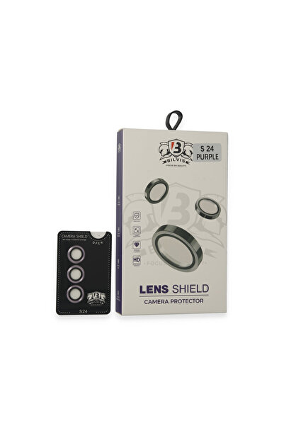 NewFace عدسة كاميرا سامسونج جالاكسي S24 بيلفيس تيتان - أرجواني غامق